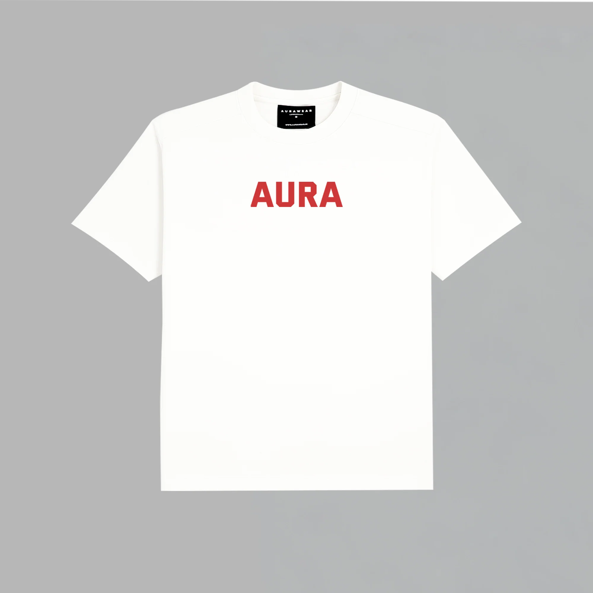 1003 - AURA HD Tee (Optic White) - Image 4