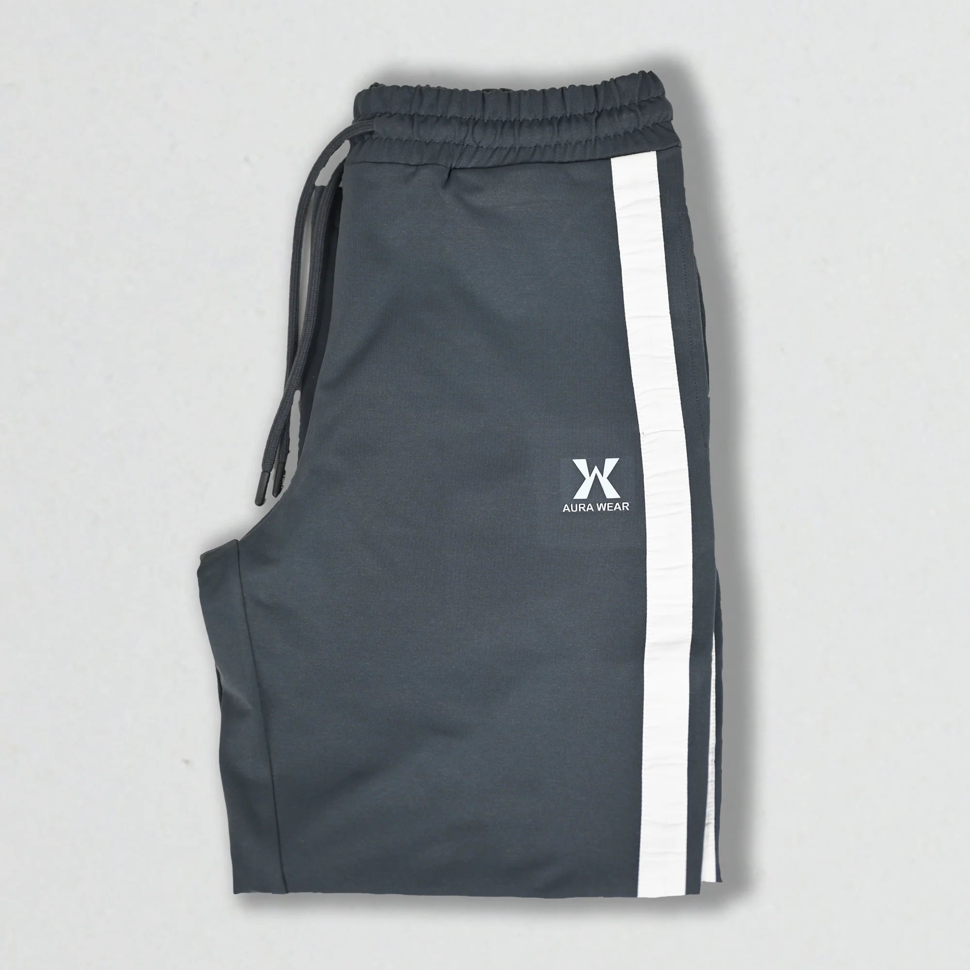 2001 - Classic Nylon Jogger - STEEL GREY - Image 4