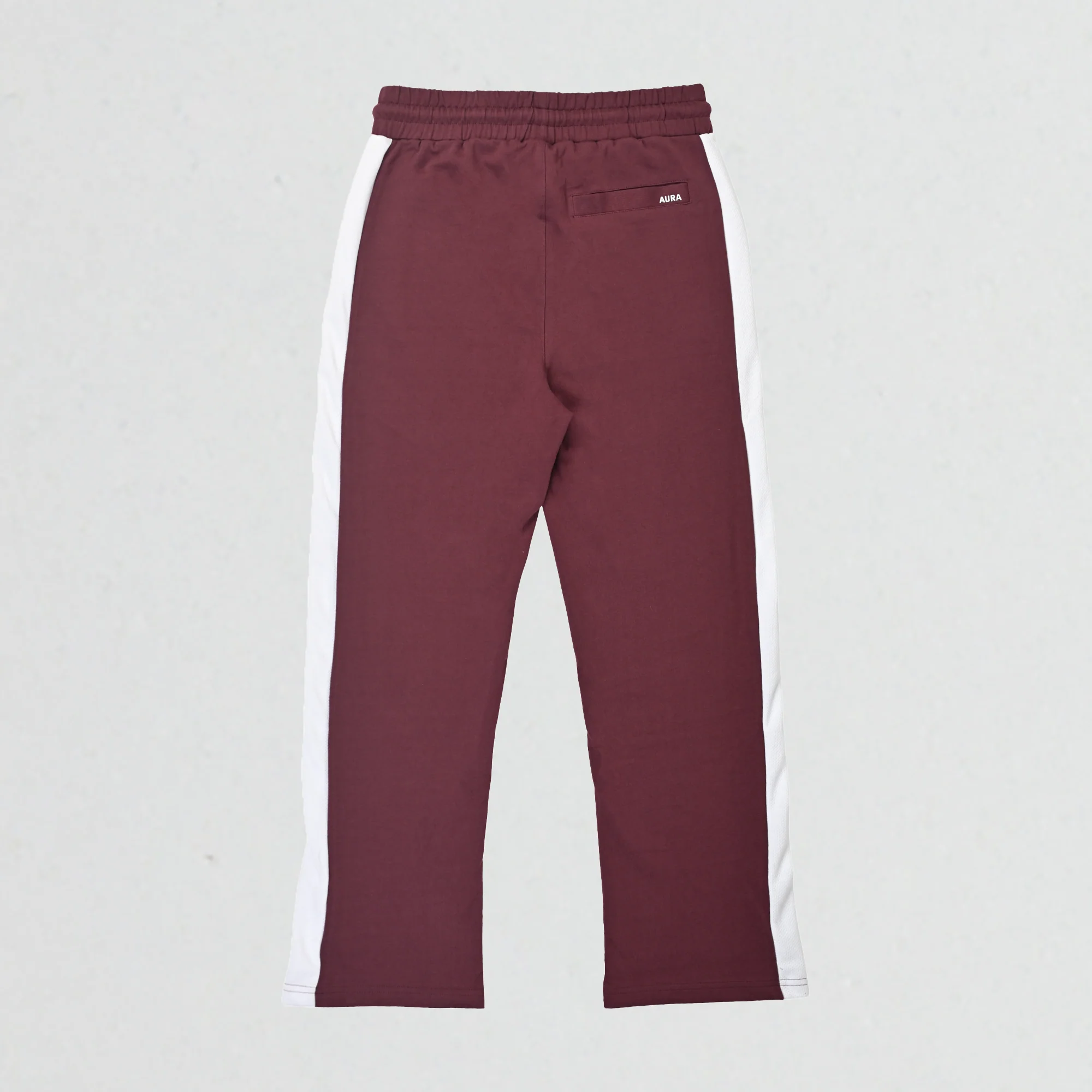 2003 – AURA Mesh Panel Jogger – MUTED WINE - Image 5