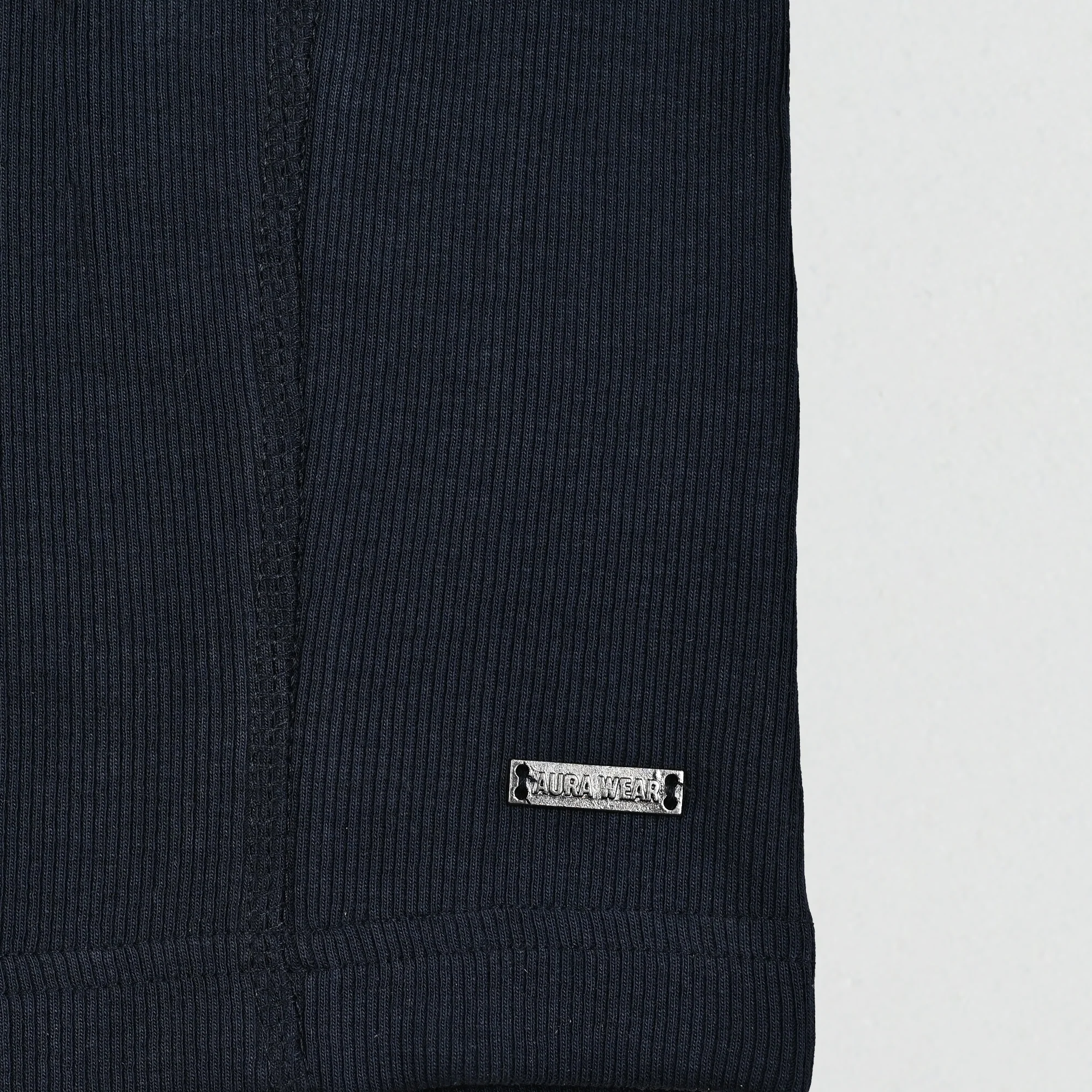 3001 - Aura Body Fit Tank- Deep Navy - Image 6