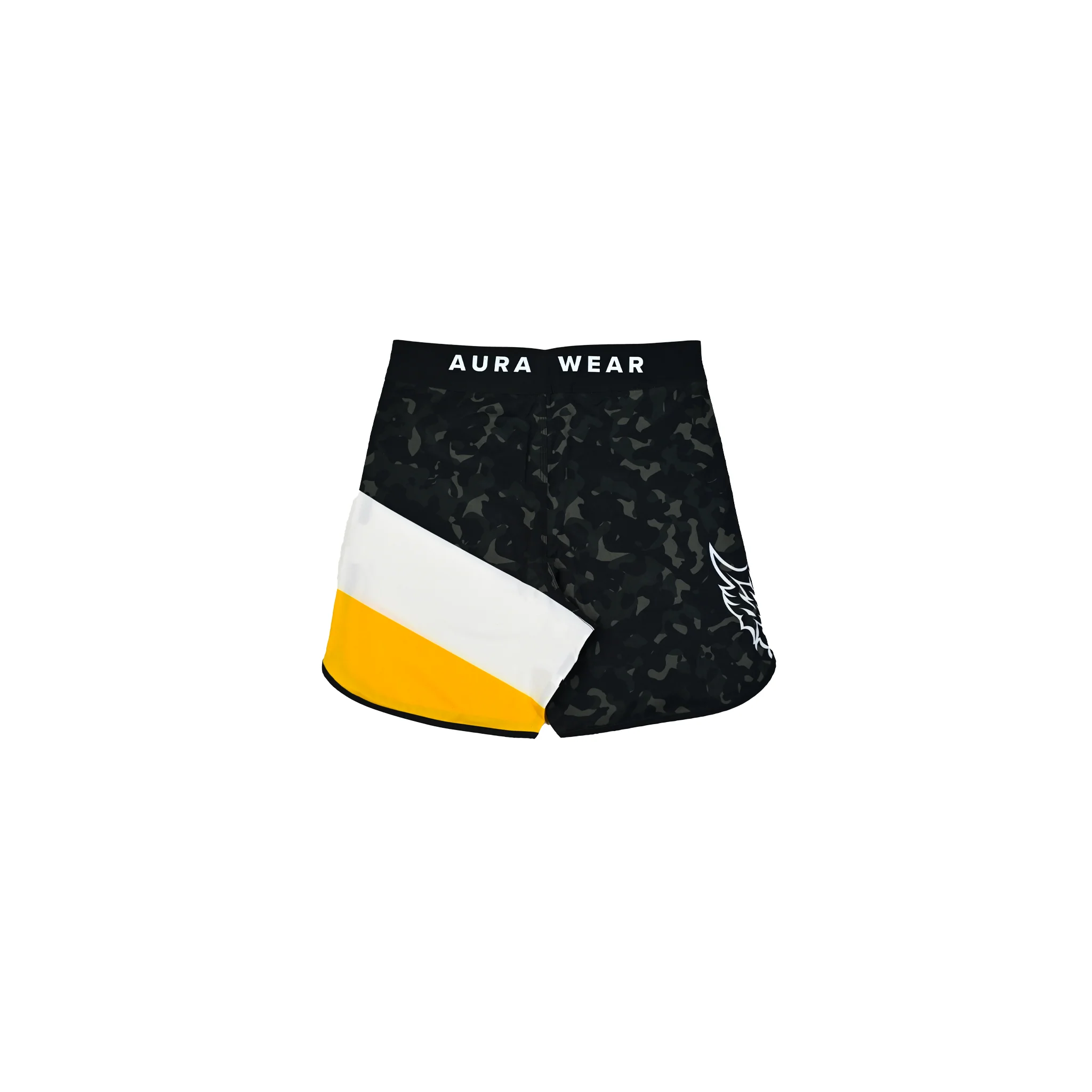 9012 - Classic Edition Camo Yellow Boardshorts - Image 3